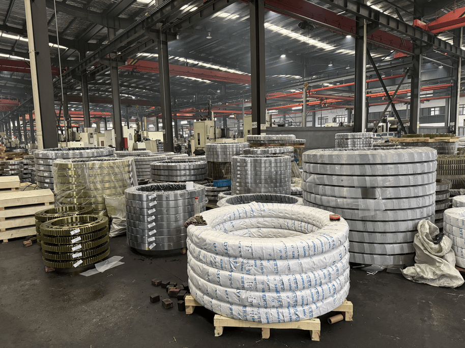 Slewing Bearing with Inner Teeth Circle Slew Circle HSN1297 Single Roll Swing Bearing