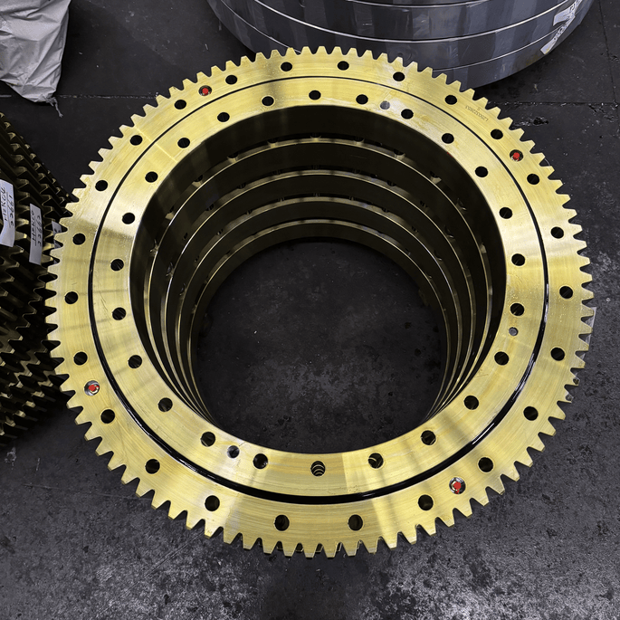 Slewing Bearing with External Teeth Circle Slew Circle 011.45.1250 Single Roll Swing Bearing