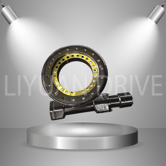 12 Inch Worm Gear WE12 Enclosed Slew Drive Single Axis Hydraulic Motor Slewing Drive for Construction Machinery Part
