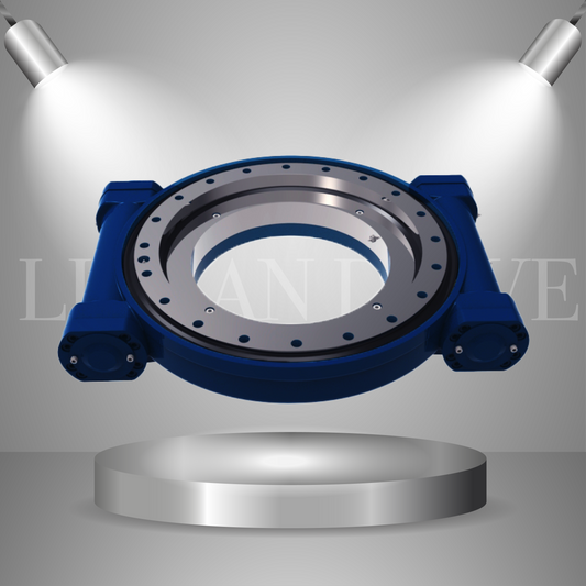 WEA14-2 Dual Worm Gear Heavy Load Enclosed Housing Slewing Drive for Construction Works