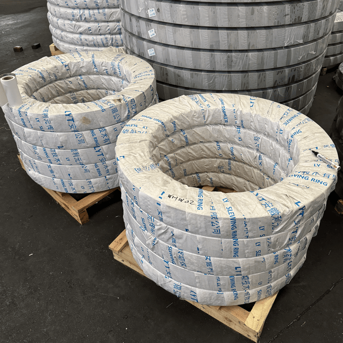 Slewing Bearing with Inner Teeth Circle Slew Circle HSN1477 Single Roll Swing Bearing