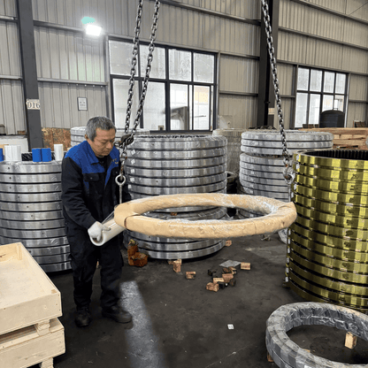 Slewing Bearing with External Teeth Circle Slew Circle 011.20.400 Single Roll Swing Bearing