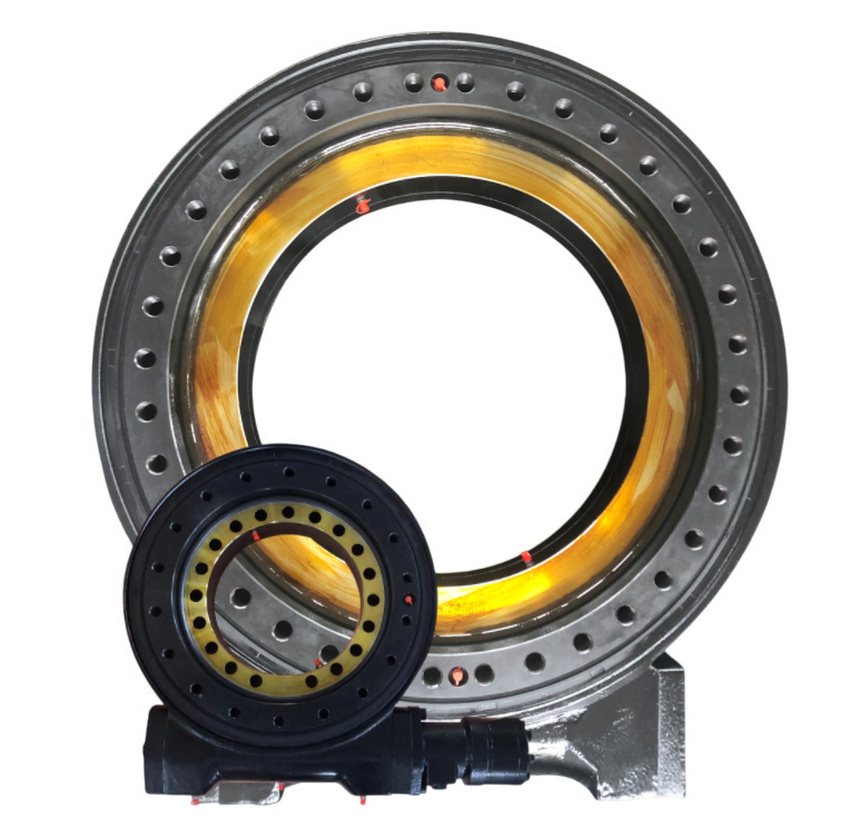 17 Inch Slewing Drive WEA17 Enclosed Housing Worm Gear Slew Drive Fit for Construction Machinery Hot Sale in China