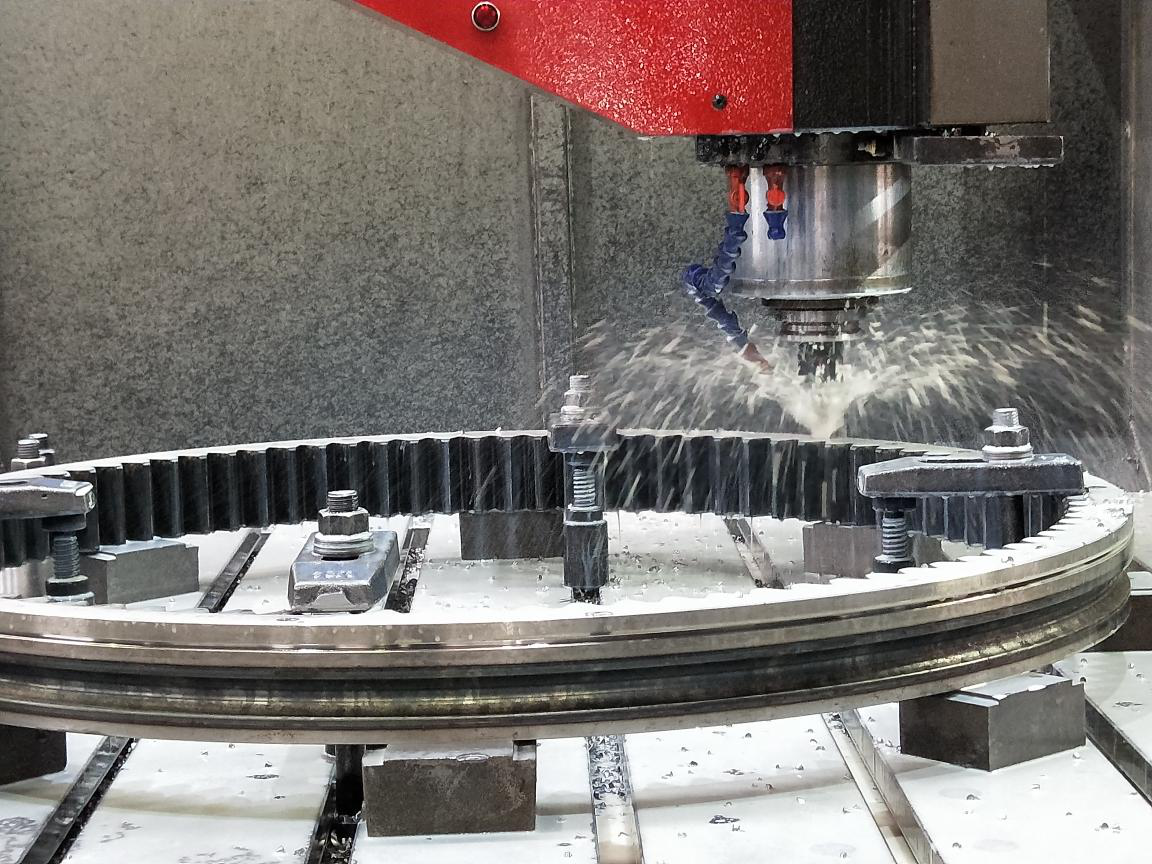 Slewing Bearing with Toothless Circle Slew Circle 130.32.1000 Three Row Roller Swing Bearing